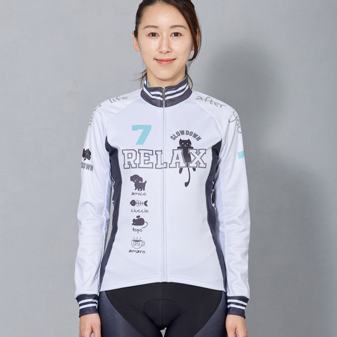 7ITA Relax Cat Lady Jacket Off White