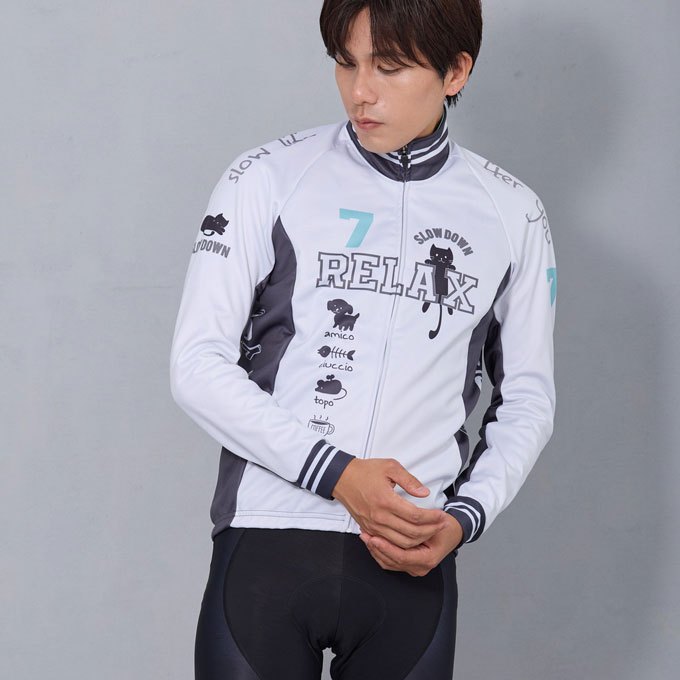 7ITA Relax Cat Jacket Off White