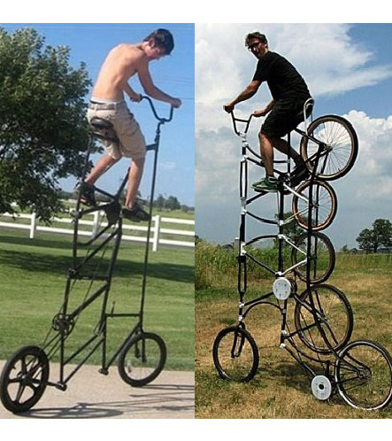 おもしろ自転車１２